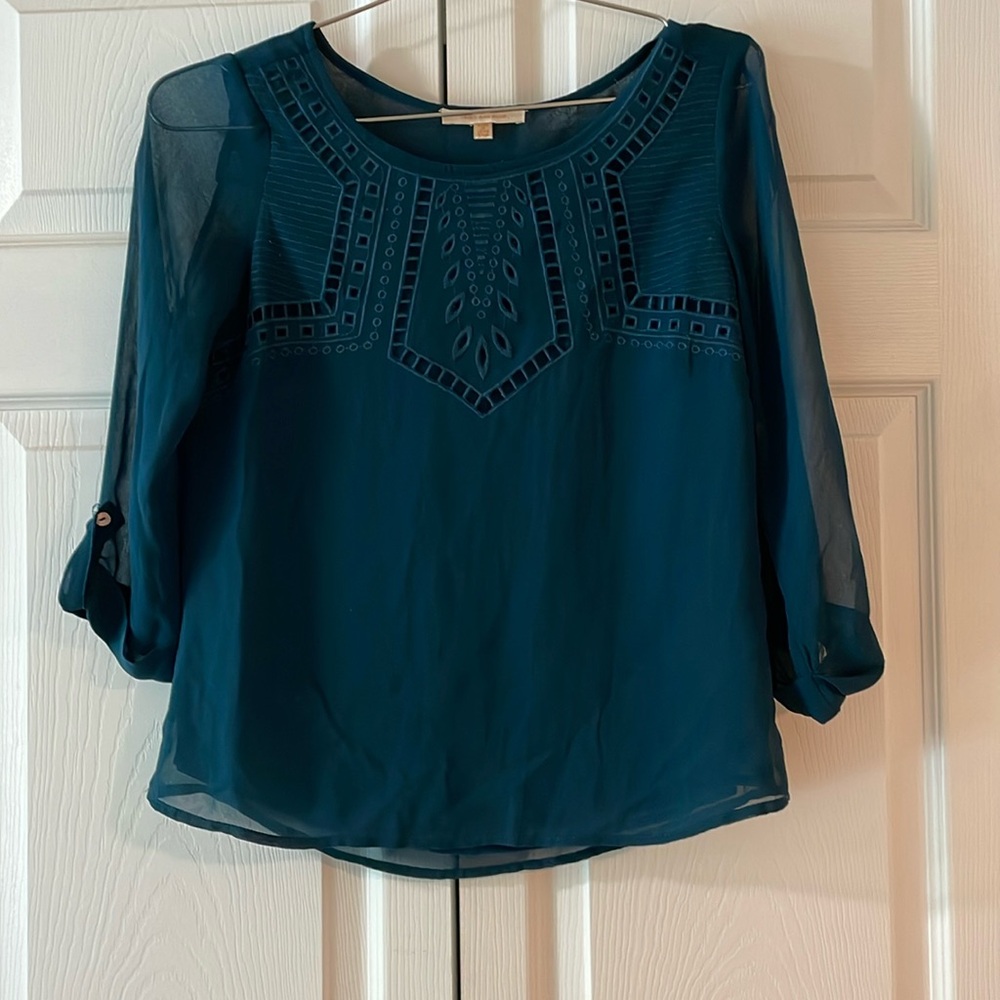 Skies Are Blue blouse